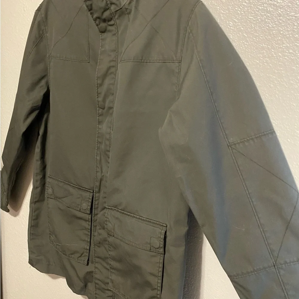 Men’s Cutter & Buck Hunter Green Full-Zip Coat | Lined Utility Jacket | Size L - Picture 3 of 6